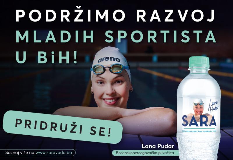 SARA voda podržava mlade sportiste u BiH